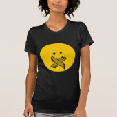 Taped Mouth Emoji T-shirt (Voorkant)