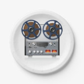  tapedrik papieren bordje (Voorkant)