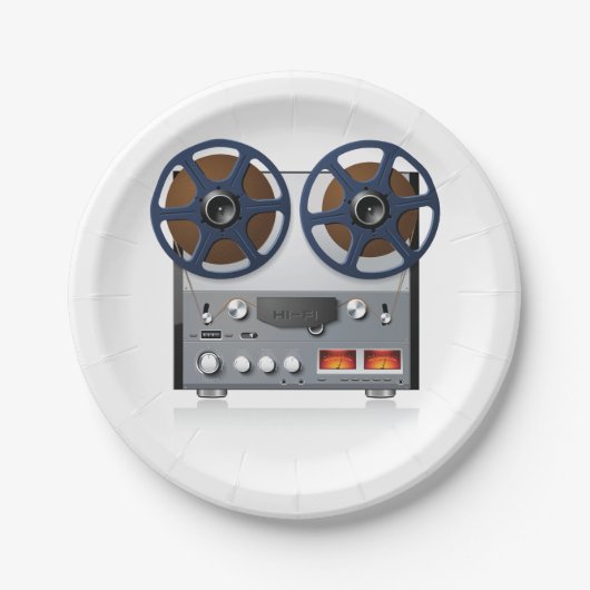  tapedrik papieren bordje (Voorkant)