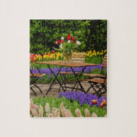 Tapeltjes in de tuin, Keukenhof Tuinen,