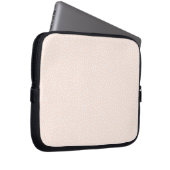 tapeluis van peach polka laptop sleeve (Voorkant Rechts)