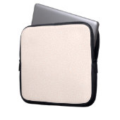 tapeluis van peach polka laptop sleeve (Voorkant Links)