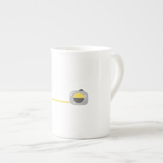 Tapemeting Porselein Kop (Voorkant rechts)