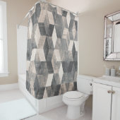 Tapenbadmat en Rug Boho Style etnische designpa Douchegordijn (In situ)