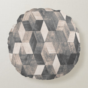 Tapenbadmat en Rug Boho Style etnische designpa Rond Kussen