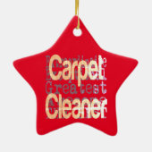 Tapenreiniger Extraordinaire Keramisch Ornament (Achterkant)