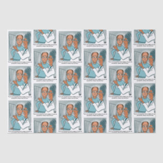 Tapepapier met X-Rays Tissuepapier