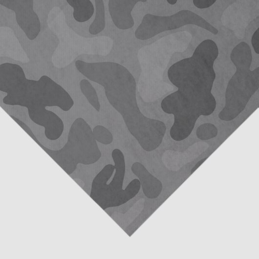 Tapepapier voor Black Camo Pattern Tissuepapier (Detail)
