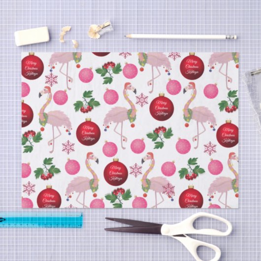 Tapepapier voor persoonlijk kerstfeest tissuepapier (Craft)