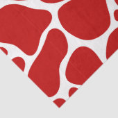 Tapepapier voor rood en wit Giraffe Tissuepapier (Detail)