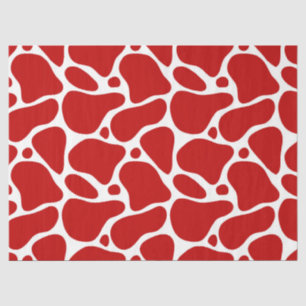 Tapepapier voor rood en wit Giraffe Tissuepapier