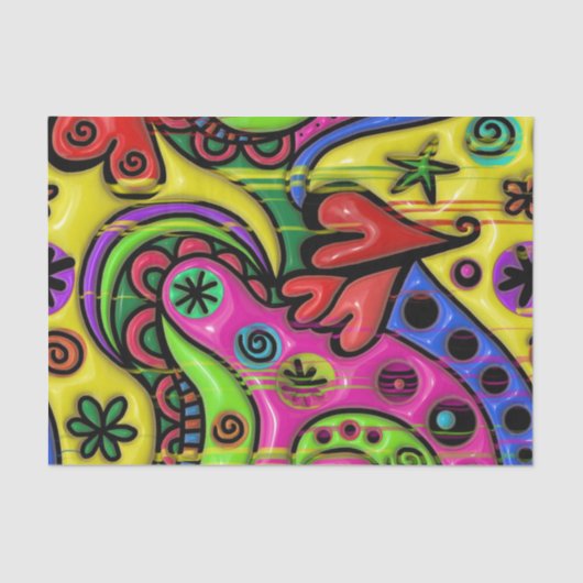 Tapepapier voor Santa Fe-stijl Tissuepapier (Voorkant)