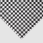 Tapepapier voor zwart-wit gingham-patroonpapier tissuepapier (Detail)