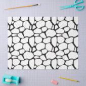 Tapepapier voor zwart-wit Giraffe Tissuepapier (Craft)