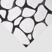 Tapepapier voor zwart-wit Giraffe Tissuepapier (Detail)