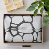 Tapepapier voor zwart-wit Giraffe Tissuepapier (Geschenk)