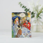 Tapepartijtje van Mad Hatter, Baby shower bekijken Kaart (Staand voorkant)