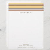  tapepatroon Retro Custom Briefhoofd (Voorkant / Achterkant)