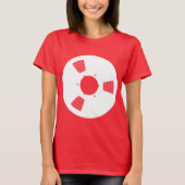 Tapepool opnemen t-shirt (Voorkant)