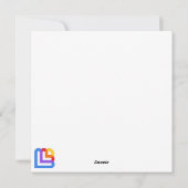 Taper:CakePops Hello From ELO2025 Feestdagenkaart (Achterkant)