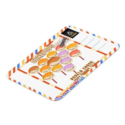 Taper:CakePops Hello From ELO2025 Magneet (Linkerzijde)