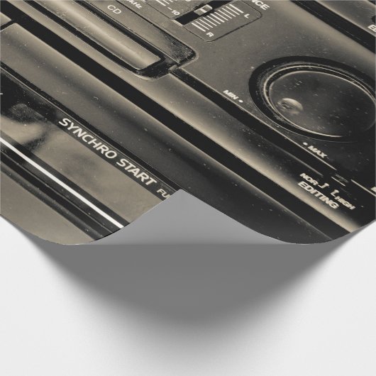 Taperecorder Cadeaupapier (Hoek)