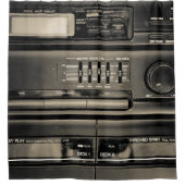 Taperecorder Douchegordijn (Voorkant)