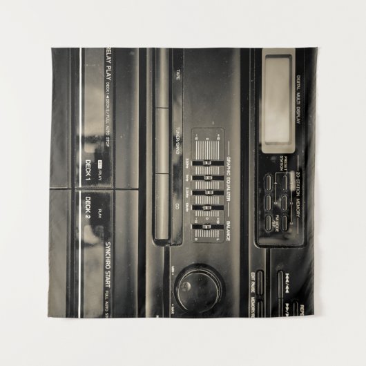 Taperecorder Wandkleed (Voorkant (horizontaal))