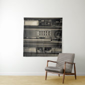 Taperecorder Wandkleed (In situ)