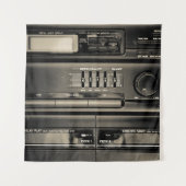 Taperecorder Wandkleed (Voorkant)