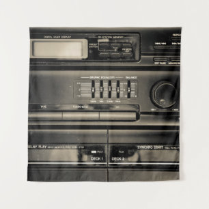 Taperecorder Wandkleed