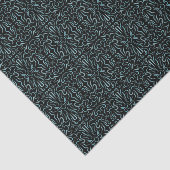 Tapered Outline Shapes Filled With Aquatic Colors Tissuepapier (Detail)