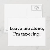 Tapering Briefkaart (Voorkant / Achterkant)