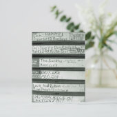 Tapes Briefkaart (Staand voorkant)