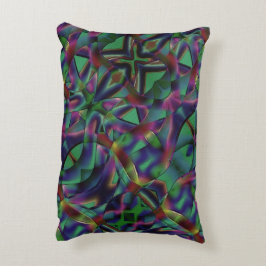 Tapes van gesinterde kleurige tapes accent kussen