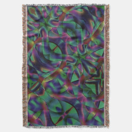 Tapes van gesinterde kleurige tapes deken