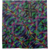 Tapes van gesinterde kleurige tapes douchegordijn (Voorkant)