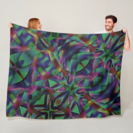 Tapes van gesinterde kleurige tapes fleece deken