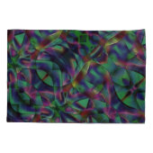 Tapes van gesinterde kleurige tapes kussensloop (Achterkant-Links)