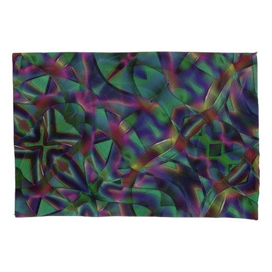 Tapes van gesinterde kleurige tapes kussensloop (Voorkant-Links)