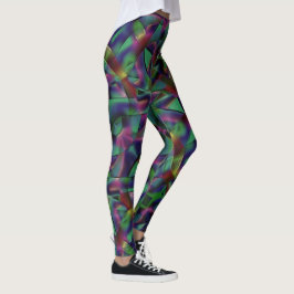 Tapes van gesinterde kleurige tapes leggings