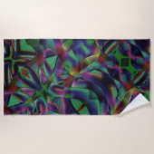 Tapes van gesinterde kleurige tapes strandlaken (Voorkant)