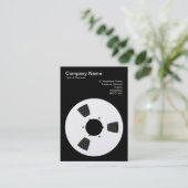 Tapespoel - (Goud) Visitekaartje (Staand voorkant)