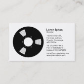 Tapespool Visitekaartje (Achterkant)