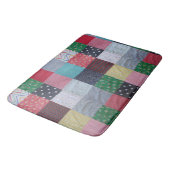 tapestapel voor heerlijke retrokleurige stof badmat (Gekanteld)