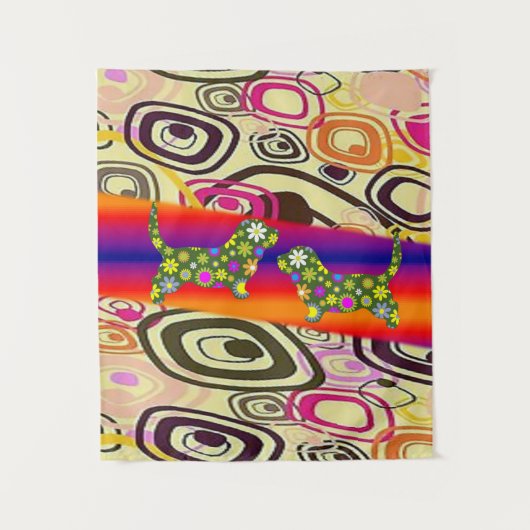 Tapestries Floral Wandkleed (Voorkant)