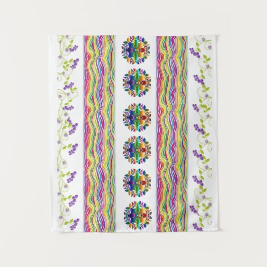 Tapestries Floral Wandkleed (Voorkant)