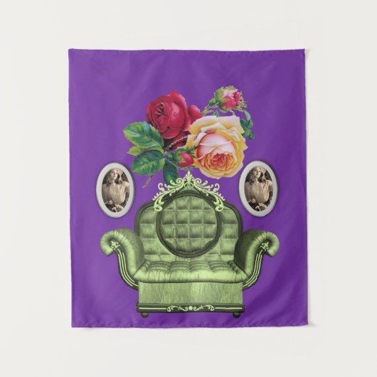 Tapestries Floral Wandkleed (Voorkant)