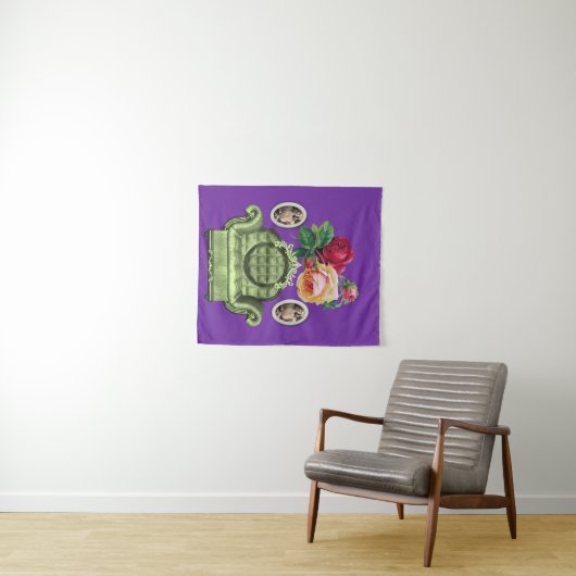 Tapestries Floral Wandkleed (In Situ (horizontaal))