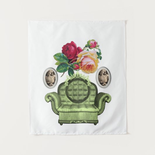 Tapestries Floral Wandkleed (Voorkant)